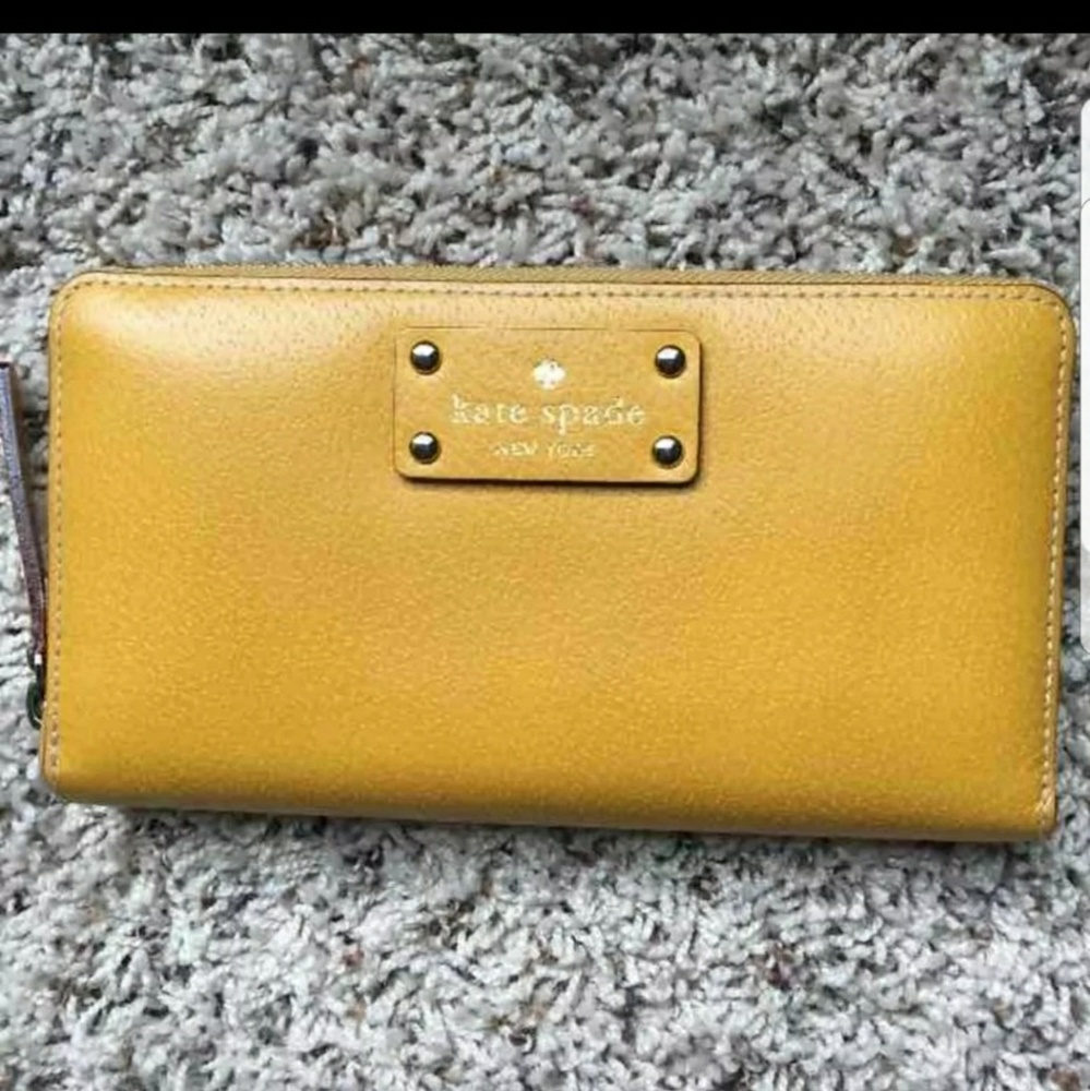 Kate Spade Mustard wallet